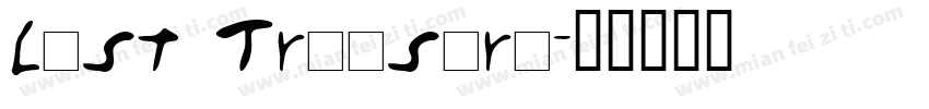 Lost Treasure字体转换